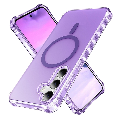 Калъф Wavy Magnetic за Samsung Galaxy S26, лилав