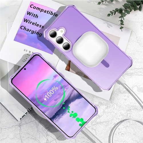 Калъф Wavy Magnetic за Samsung Galaxy S26, лилав