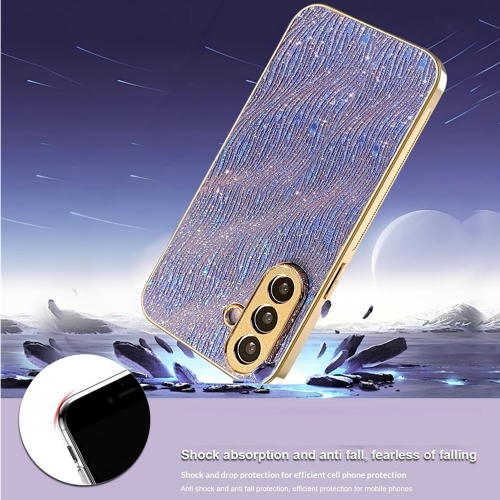 Калъф Ripple Texture за Samsung Galaxy S26, лилав