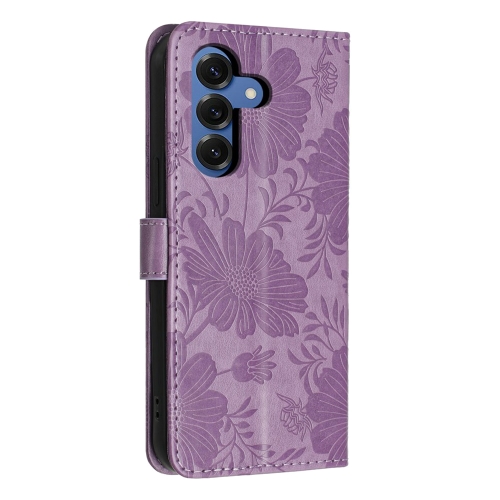Калъф тефтер PU Leather за Samsung Galaxy S26 Plus, лилав