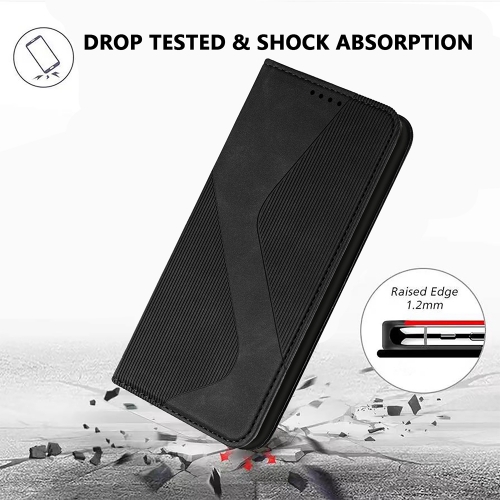 Калъф тефтер Wallet Stand за Motorola Moto G57 Power/Motorola Moto G67 Power/Motorola Moto G57 5G, черен