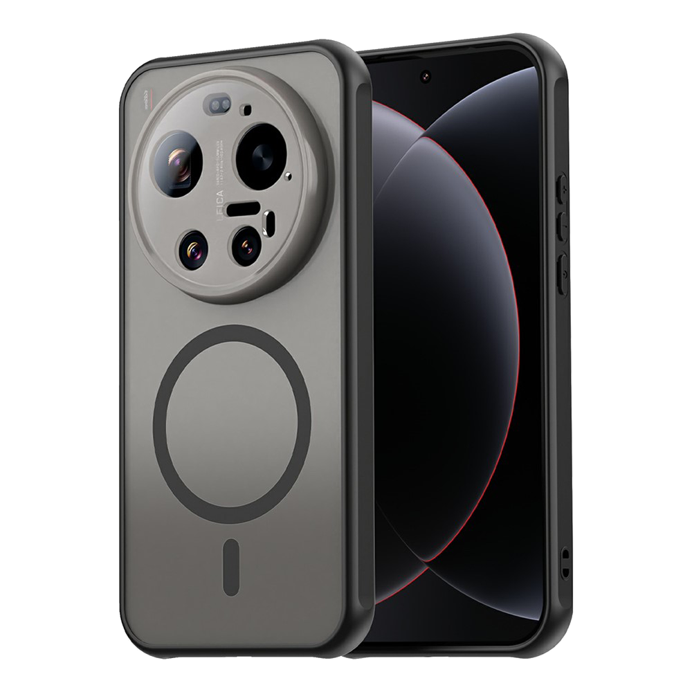 Удароустойчив калъф Matte PC + TPU Anti-Drop за Xiaomi 17 Ultra 5G, черен