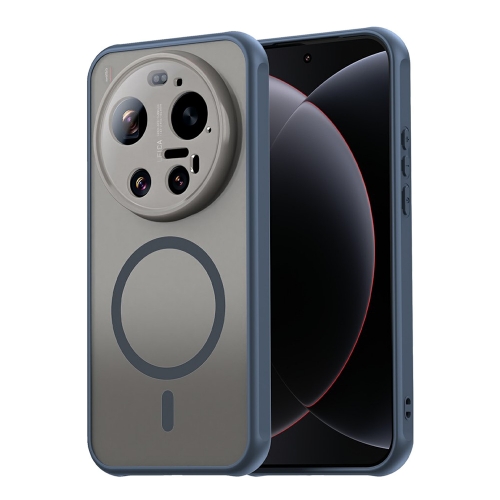 Удароустойчив калъф Matte PC + TPU Anti-Drop за Xiaomi 17 Ultra 5G, син