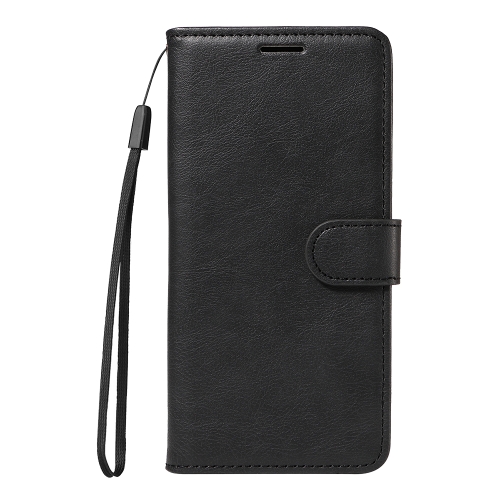 Калъф тефтер Leather Wallet Stand за Motorola Moto G57 Power 5G/ G67 Power 5G, черен