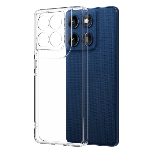 Удароустойчив калъф Shockproof TPU+Acrylic за Motorola Edge 70 Fusion+ 5G/Motorola Edge 70 Fusion 5G, прозрачен