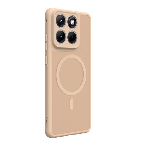 Удароустойчив калъф Magnetic Anti-Drop за Motorola Edge 70 Fusion 5G/70 Fusion+ 5G, бежов