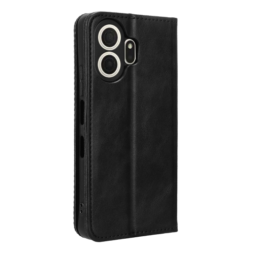 Калъф тефтер Retro Texture за TCL NxtPaper 70 Pro 5G, черен
