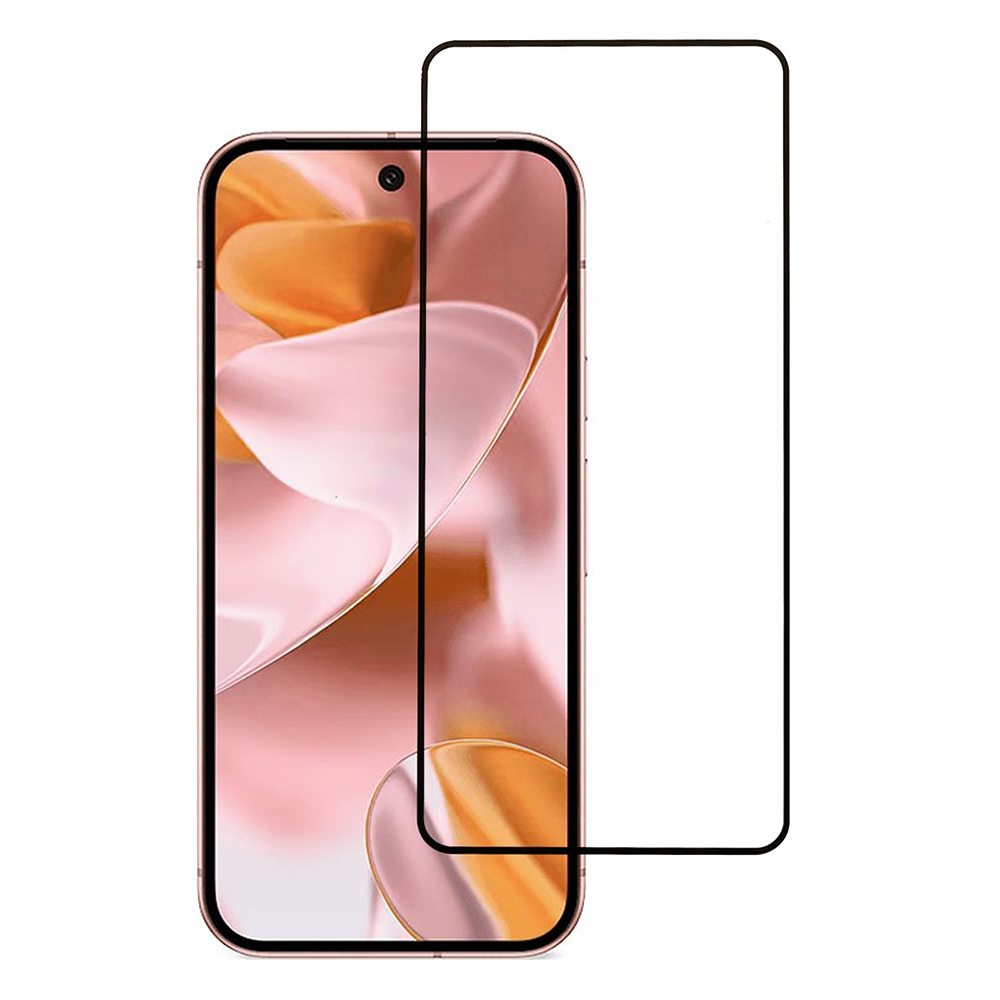 Стъклен протектор Full Glue за Google Pixel 10 Pro / 10 / 9 Pro / 9, черен