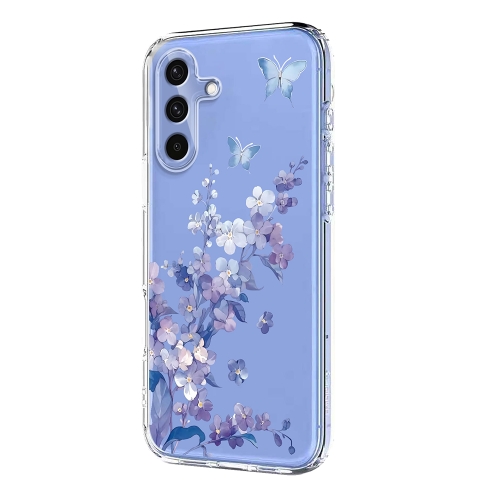 Силиконов калъф TPU Pattern Printing за Samsung Galaxy S25 FE, цветя