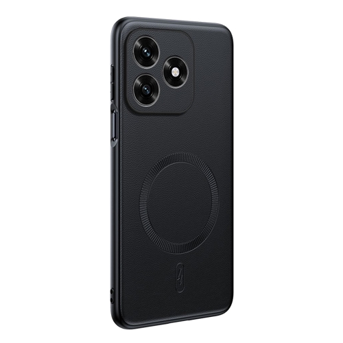 Калъф Magnetic Case Leather за Huawei Honor X5c 4G, черен