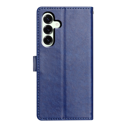 Калъф тефтер Wallet Stand Leather Handy Strap за Samsung Galaxy A27, син