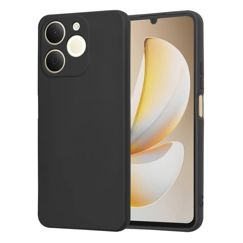Силиконов калъф Techsuit SoftFlex за Realme Note 70T, черен