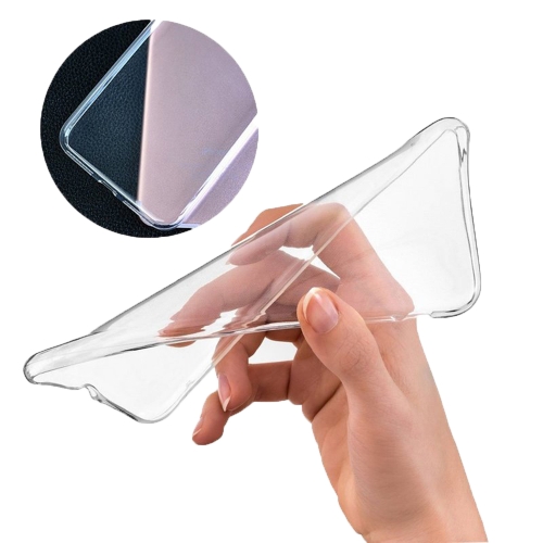 Силиконов калъф Techsuit Clear Silicone за Realme Note 70T, Прозрачен