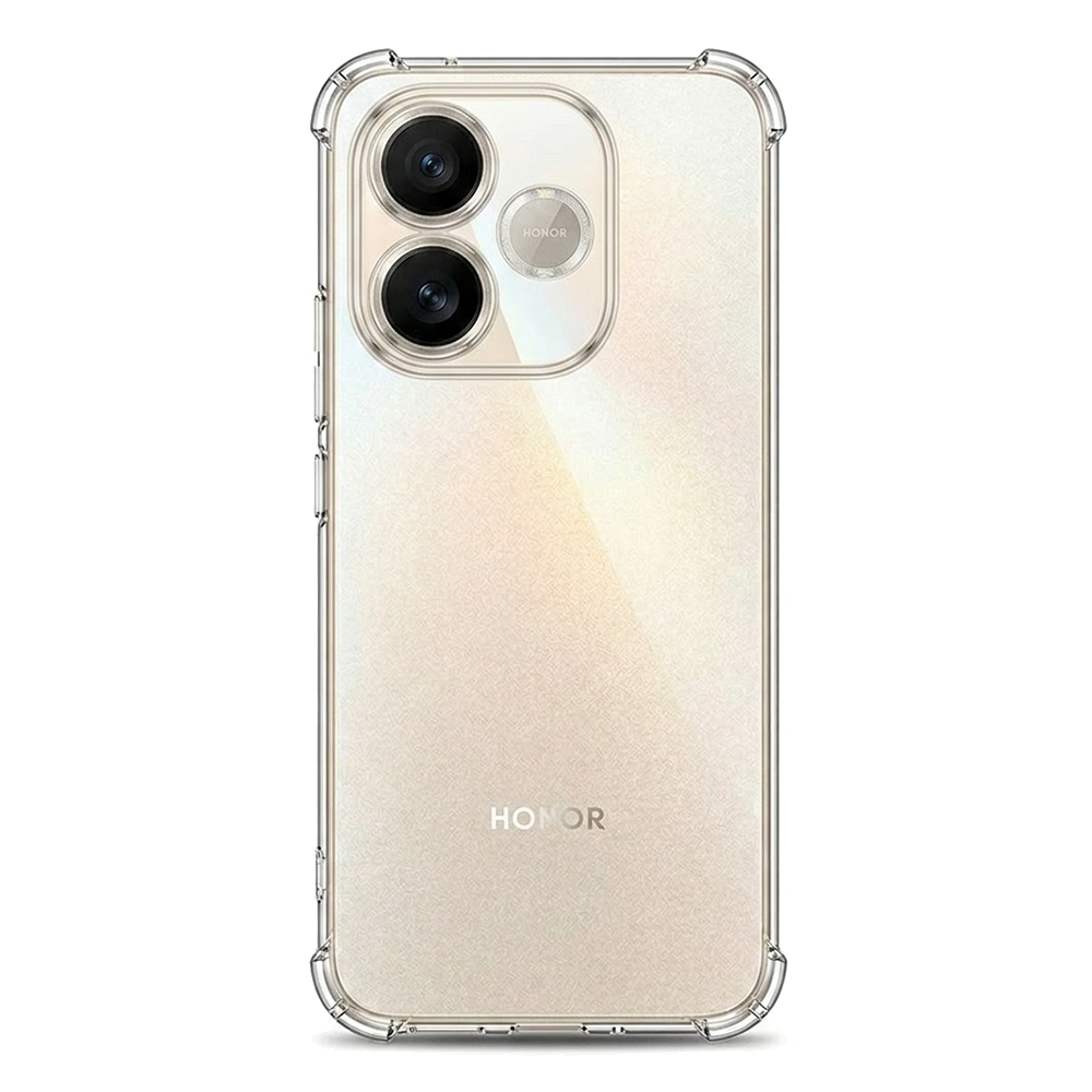 Силиконов калъф Techsuit Shockproof Clear Silicone за Honor 600 Lite, прозрачен