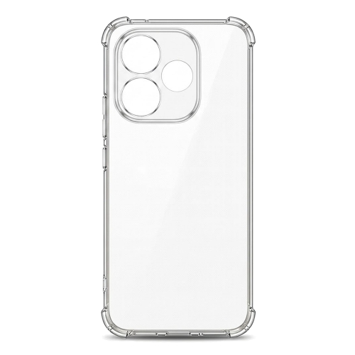 Силиконов калъф Techsuit Shockproof Clear Silicone за Honor 600 Lite, прозрачен
