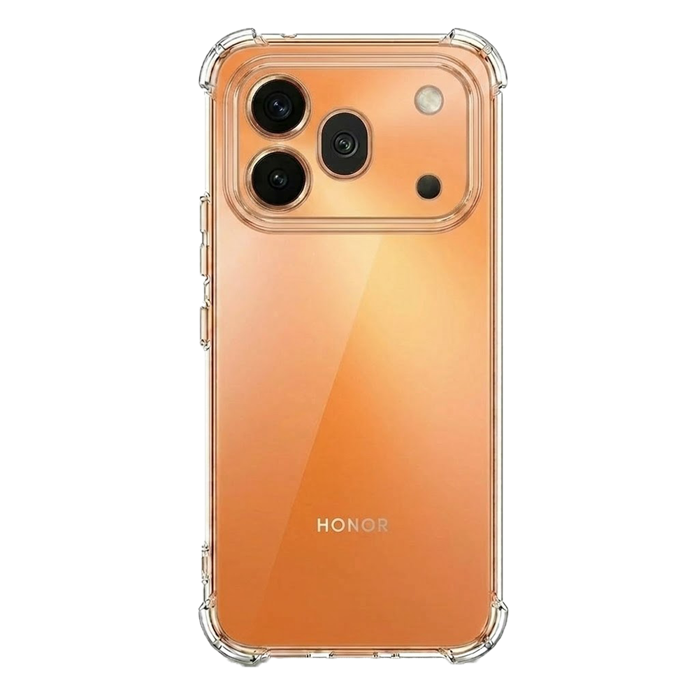 Силиконов калъф Techsuit Shockproof за Honor 600 pro, прозрачен