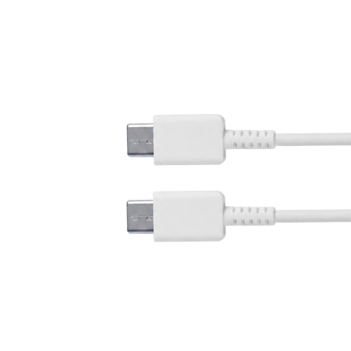 Кабел USB-C към USB-C, 45 W, 3M, бял