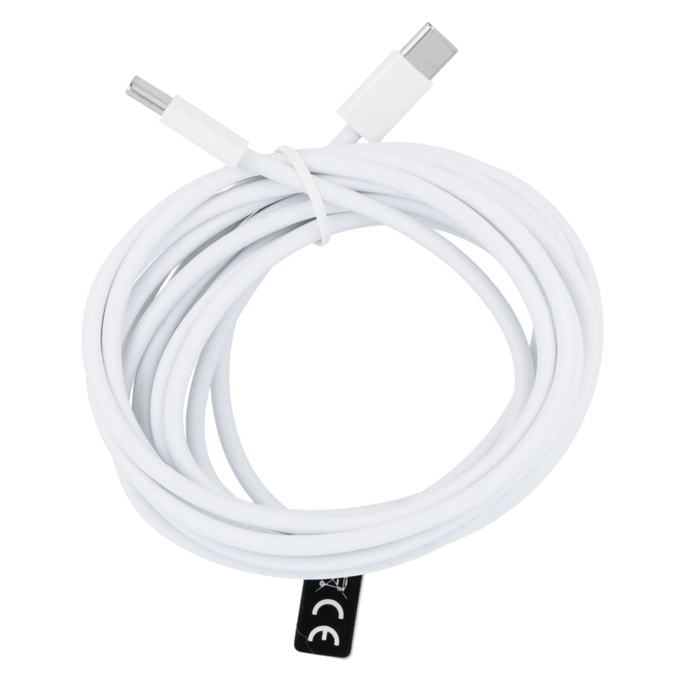Кабел HD26 Type-C към Type-C PD3,0, 3A, 30W, 3M, бял
