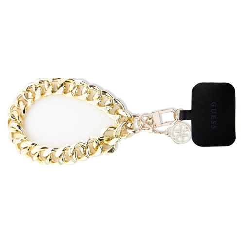 Универсална връзка за телефон Guess Wrist Strap 4G Charm, златен