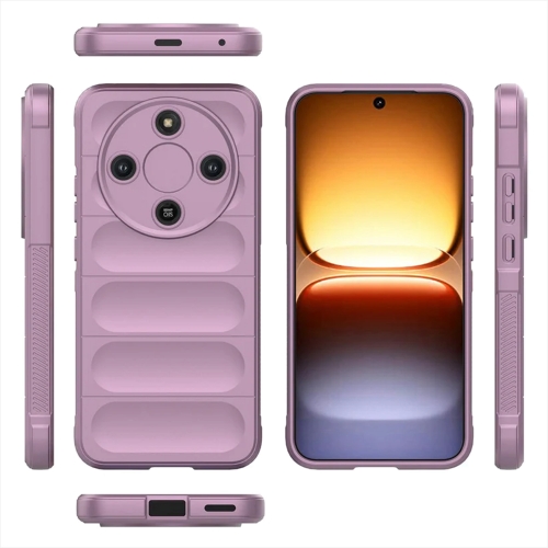 Силиконов калъф Techsuit Magic Shield за Honor Magic8 Lite, лилав