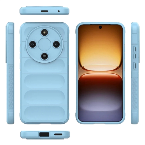 Силиконов калъф Techsuit Magic Shield за Honor Magic8 Lite, син