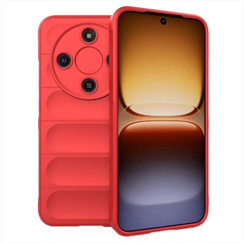 Силиконов калъф Techsuit Magic Shield за Honor Magic8 Lite, червен