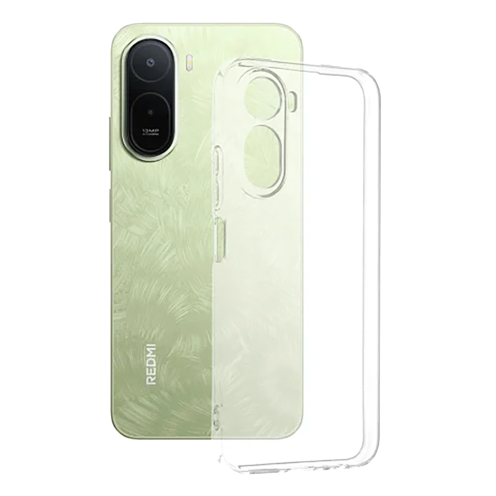 Силиконов калъф Techsuit Clear Silicone за Xiaomi Redmi A7 Pro 4G, прозрачен