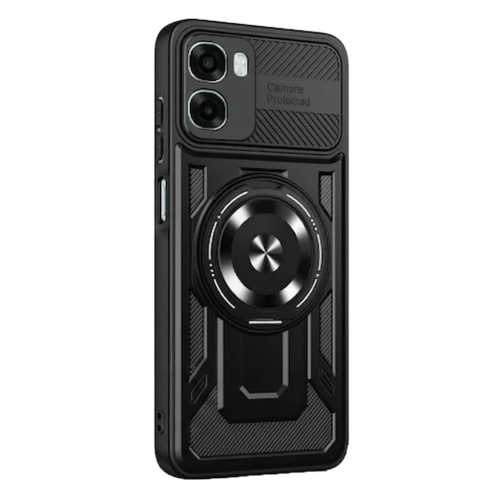 Удароустойчив калъф Techsuit RuggedCam за Oppo A6x 4G/A6x 5G, черен