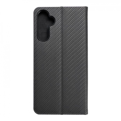 Калъф Тефтер Carbon LUNA за Samsung Galaxy A34 5G, черен