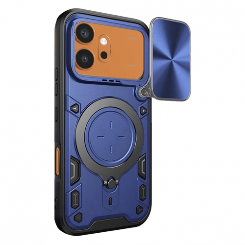 Удароустойчив калъф Techsuit CamGuard Pro за Honor 600 / 600 Pro, син