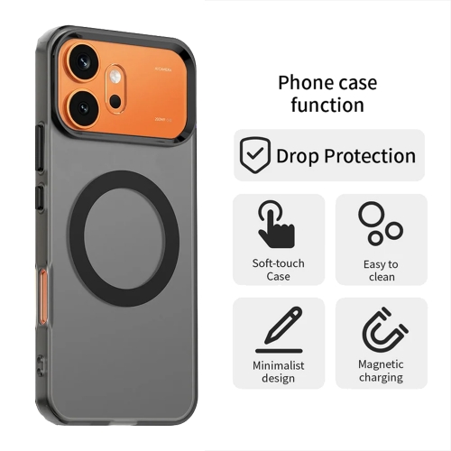 Калъф Techsuit CandyCase MagSF за Honor 600 / 600 Pro, черен