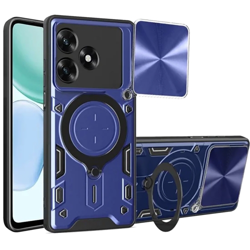 Удароустйчив калъф Techsuit CamGuard Pro за Honor X5c Plus, син