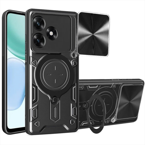 Удароустйчив калъф Techsuit CamGuard Pro за Honor X5c Plus, черен
