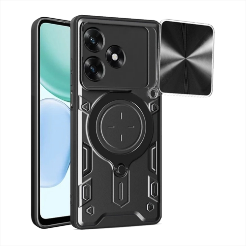 Удароустйчив калъф Techsuit CamGuard Pro за Honor X5c Plus, черен