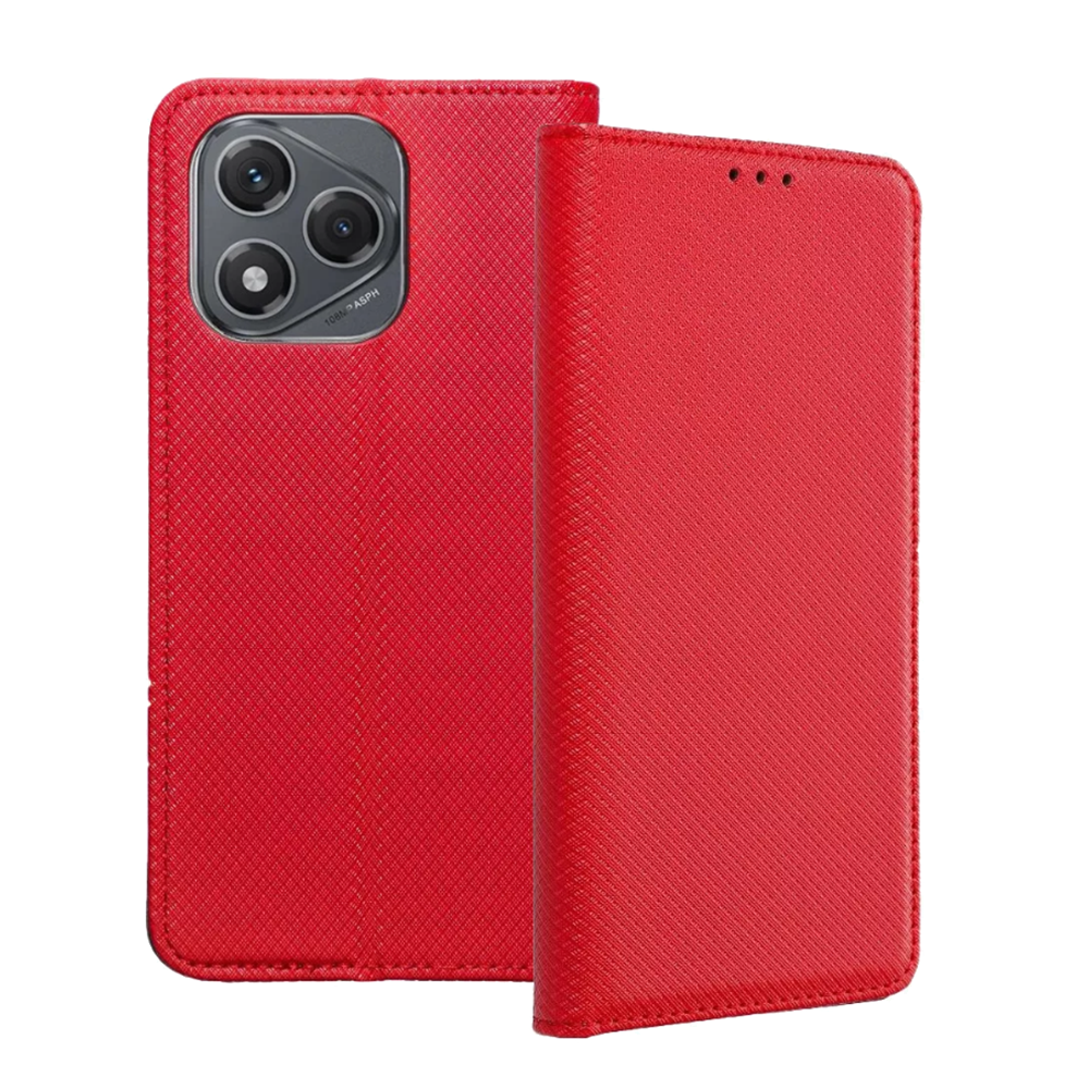 Тефтер странично отваряне Smart Case Book Huawei Honor 400 Lite, червен