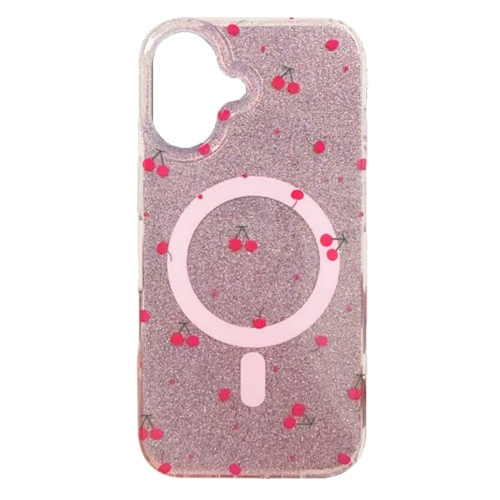 Калъф Cherry Mag case за Iphone 17, розов