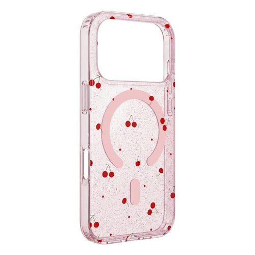 Калъф Cherry Mag case за Iphone 17 Pro Max, розов