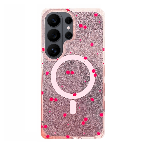 Калъф Cherry Mag case за Samsung Galaxy S26 Ultra, розов