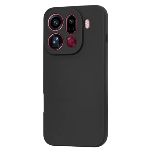 Калъф Techsuit SoftFlex за Oppo Find X9 Pro, черен