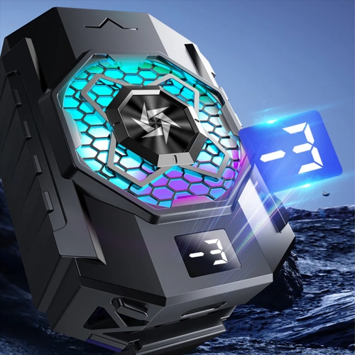 Охладител за телефон Techsuit Phone Cooler SL31, черен